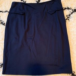 Versona Navy pencil skirt